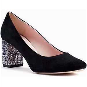 Kate Spade glitter heel